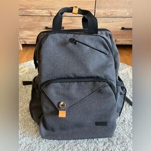 •Like New!• Hap Tim Large Diaper Bag (Dark Grey) $20 OBO